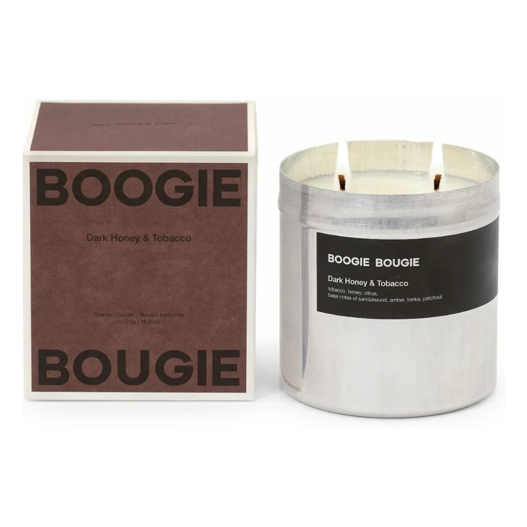 Boogie Bougie - Dark Honey & Tobacco Candle