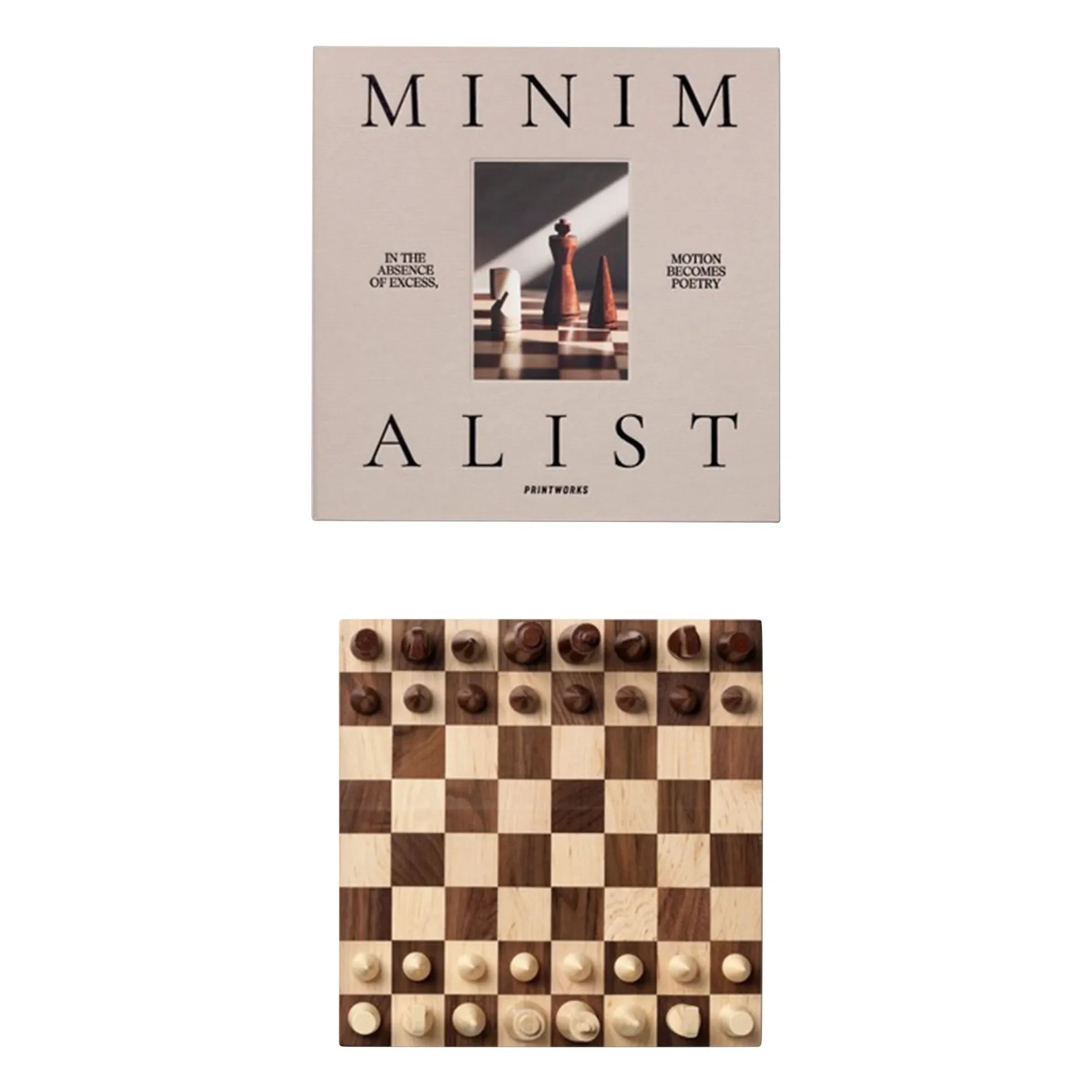 PrintWorks - Wooden Chess Set