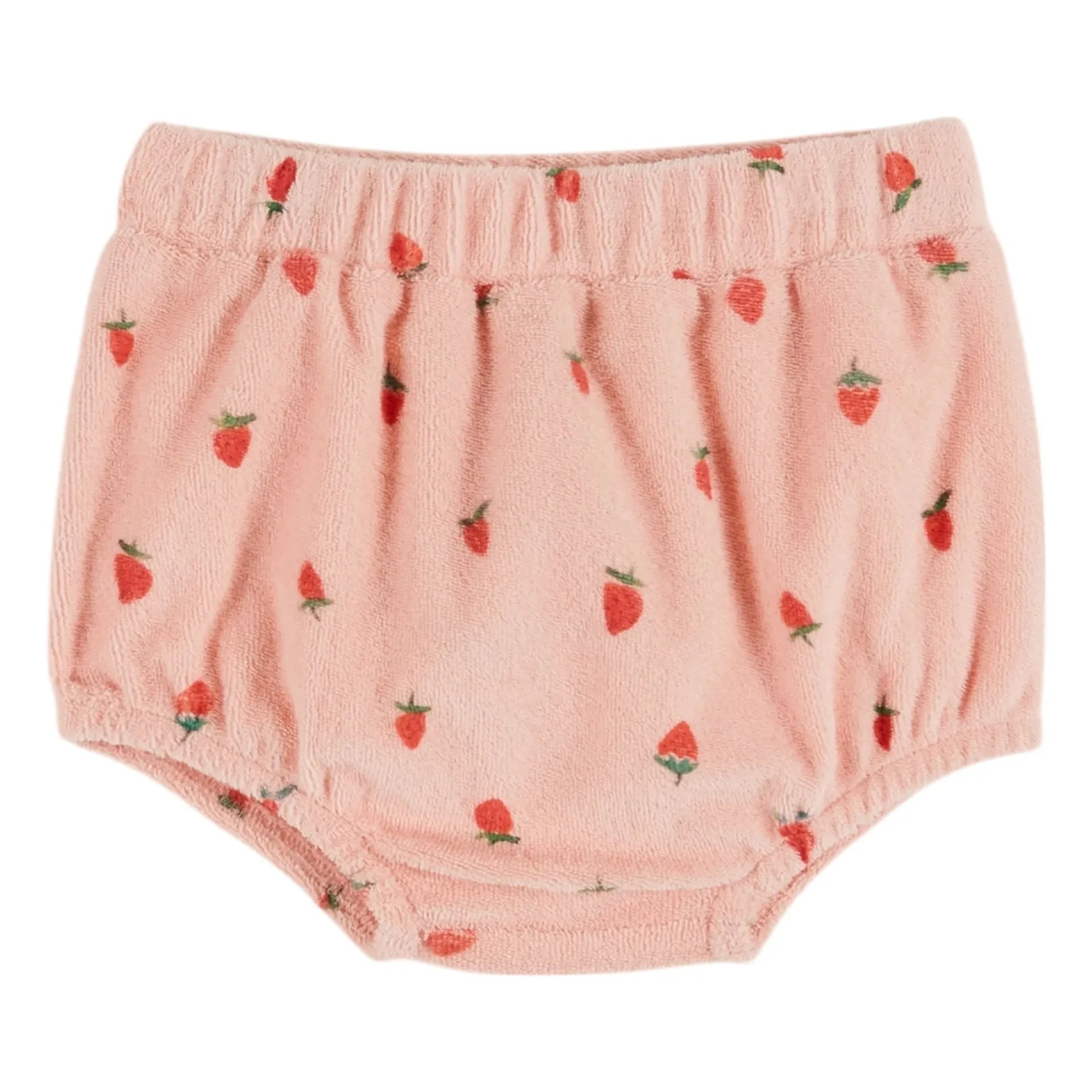 Emile et Ida - Bloomer Strawberry Organic Cotton Sponge | Pink