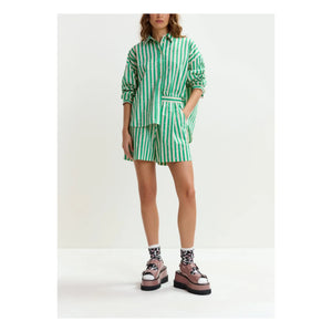 Essentiel Antwerp - Jelief Striped Shirt | Green