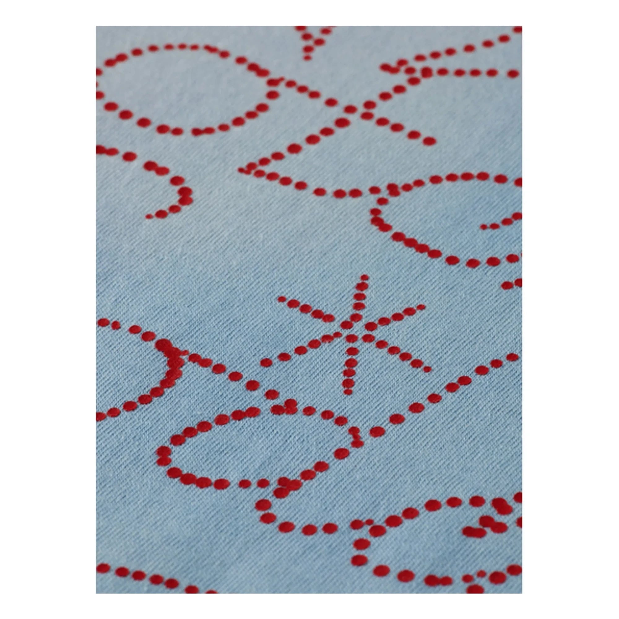 Scotch & Soda - Artwork Washed Organic Cotton T-Shirt | Light blue
