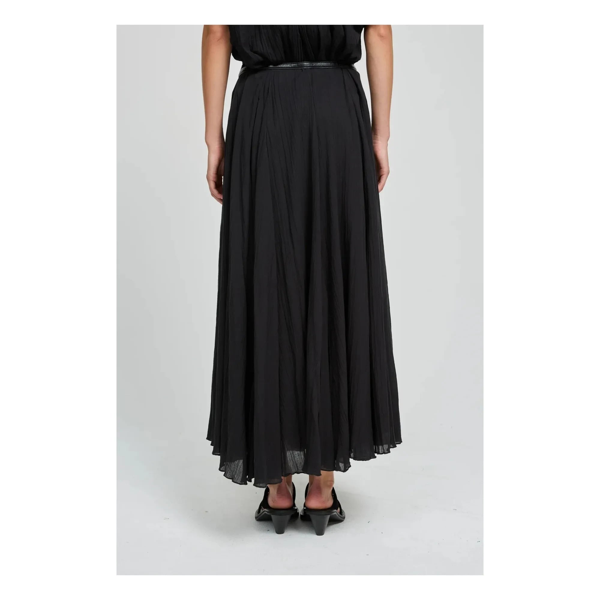 Laurence Bras - Bella Cotton skirt | Black