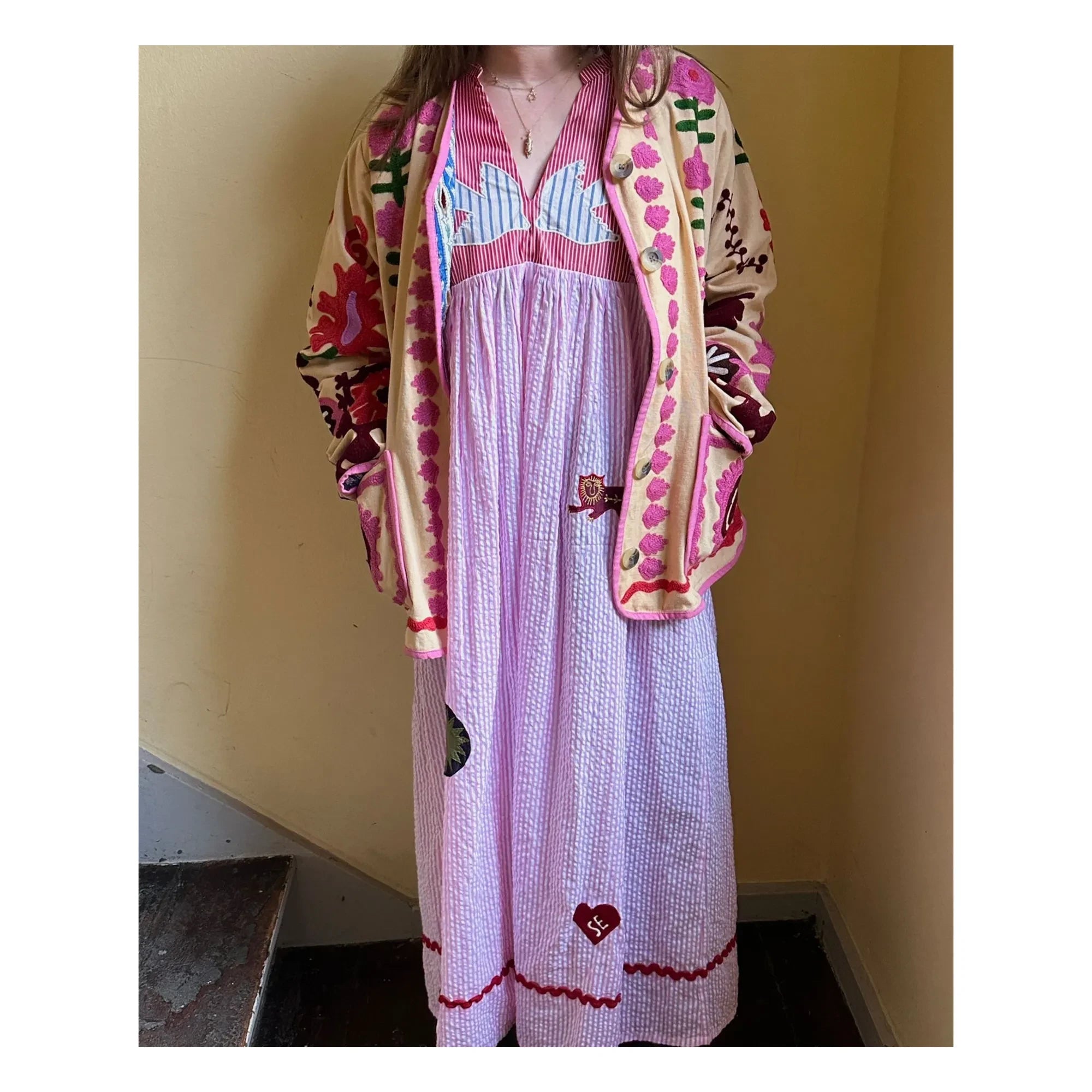 SISSEL EDELBO - Gaia Dress | Pink