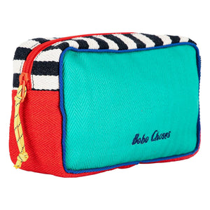 Bobo Choses - Color Block Cotton Clutch Bag | Green