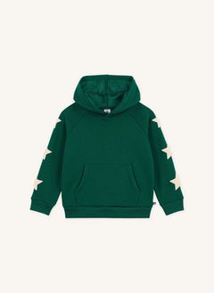 Petit Bateau - Green Stars Hoodie