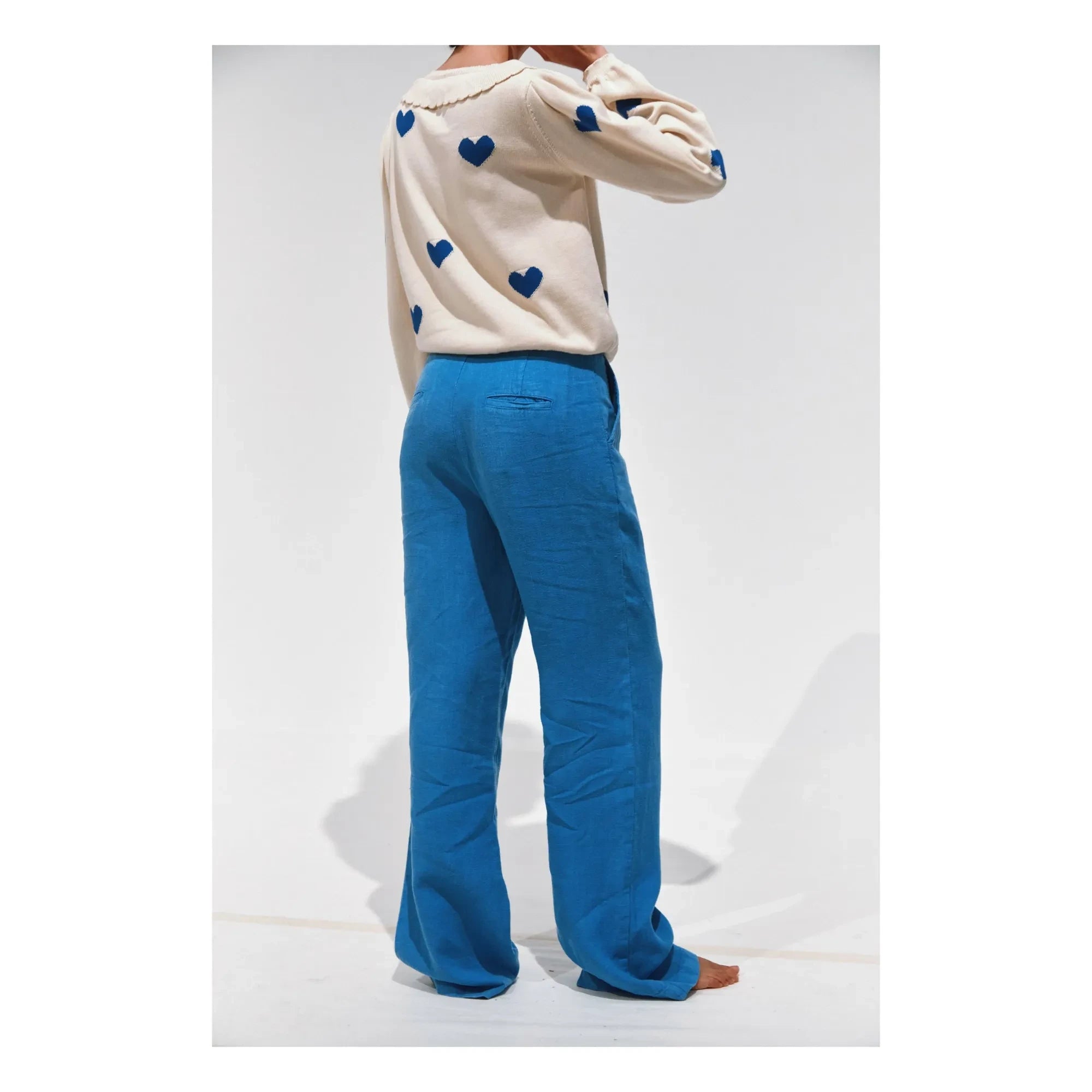 Emile et Ida - Organic Cotton Cardigan Boum | Ecru