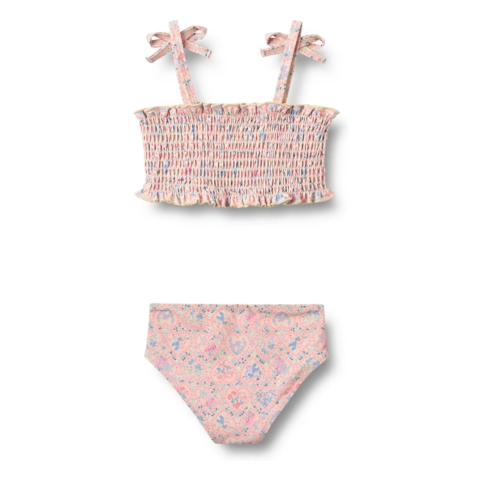 Wheat - Carla Fleuri Recycled Fibre Swimsuit | Light Pink