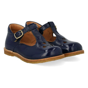 Angulus - Navy Patent Baby Shoes