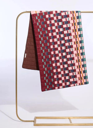 Mapoésie - Daedalus Bedspread | Terracotta