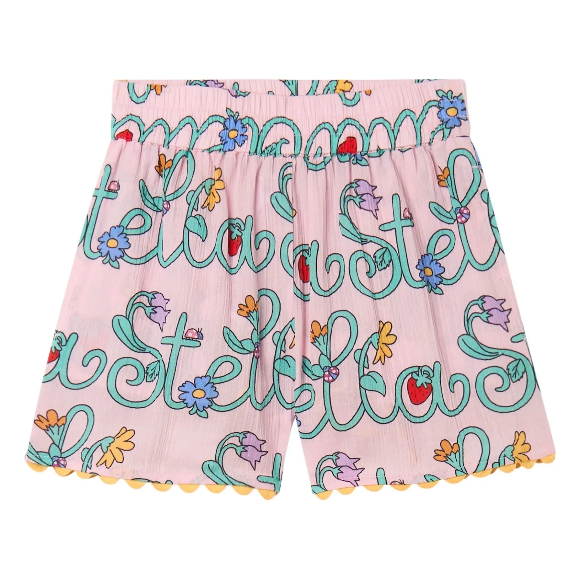 Stella McCartney Kids - Stella Organic Cotton Shorts | Pink