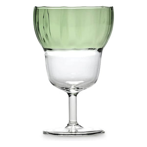 Serax - Wine Glasses Yam, Waww La Table - Set of 4 | Green