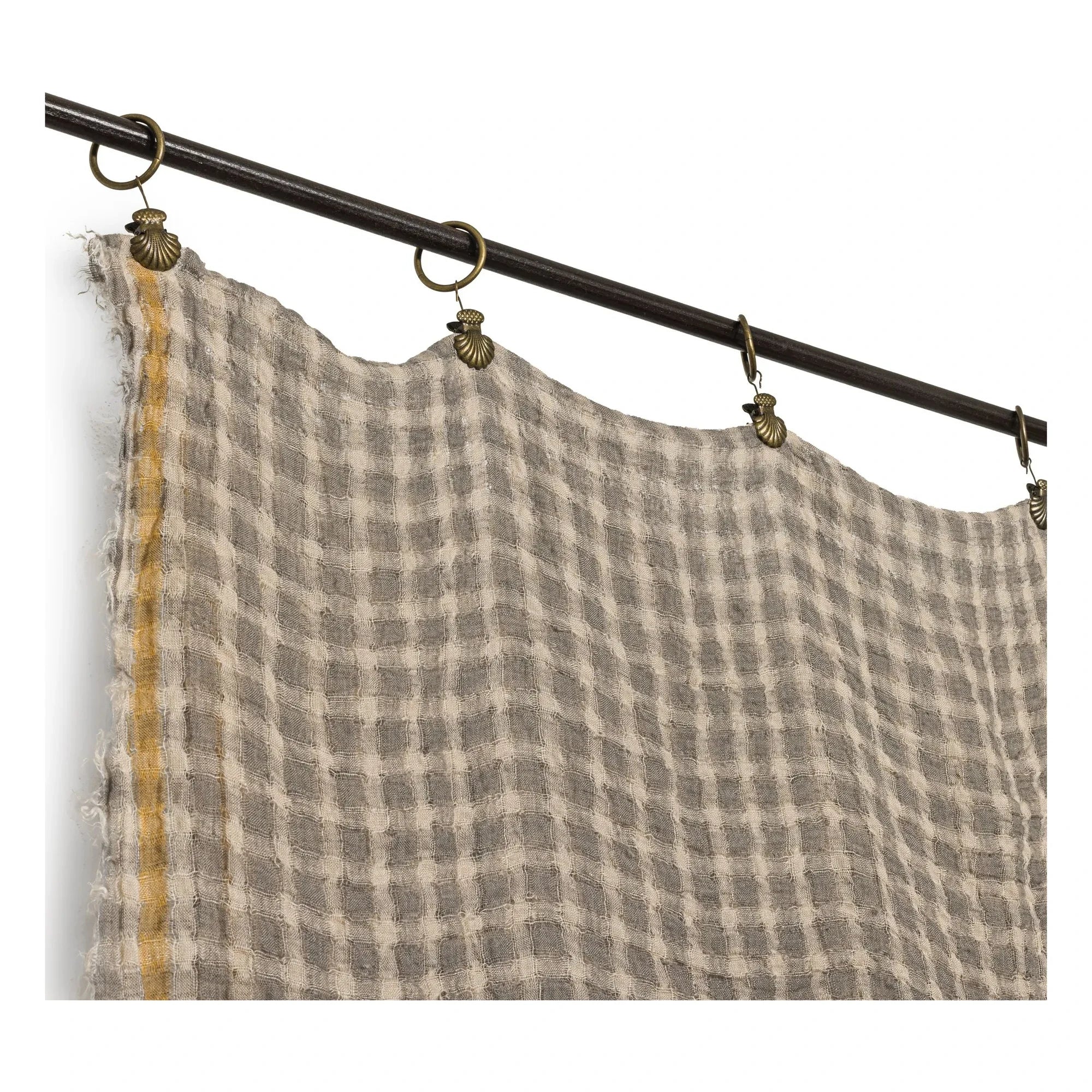 Le Monde Sauvage - Harmattan Boston Curtains | Gray