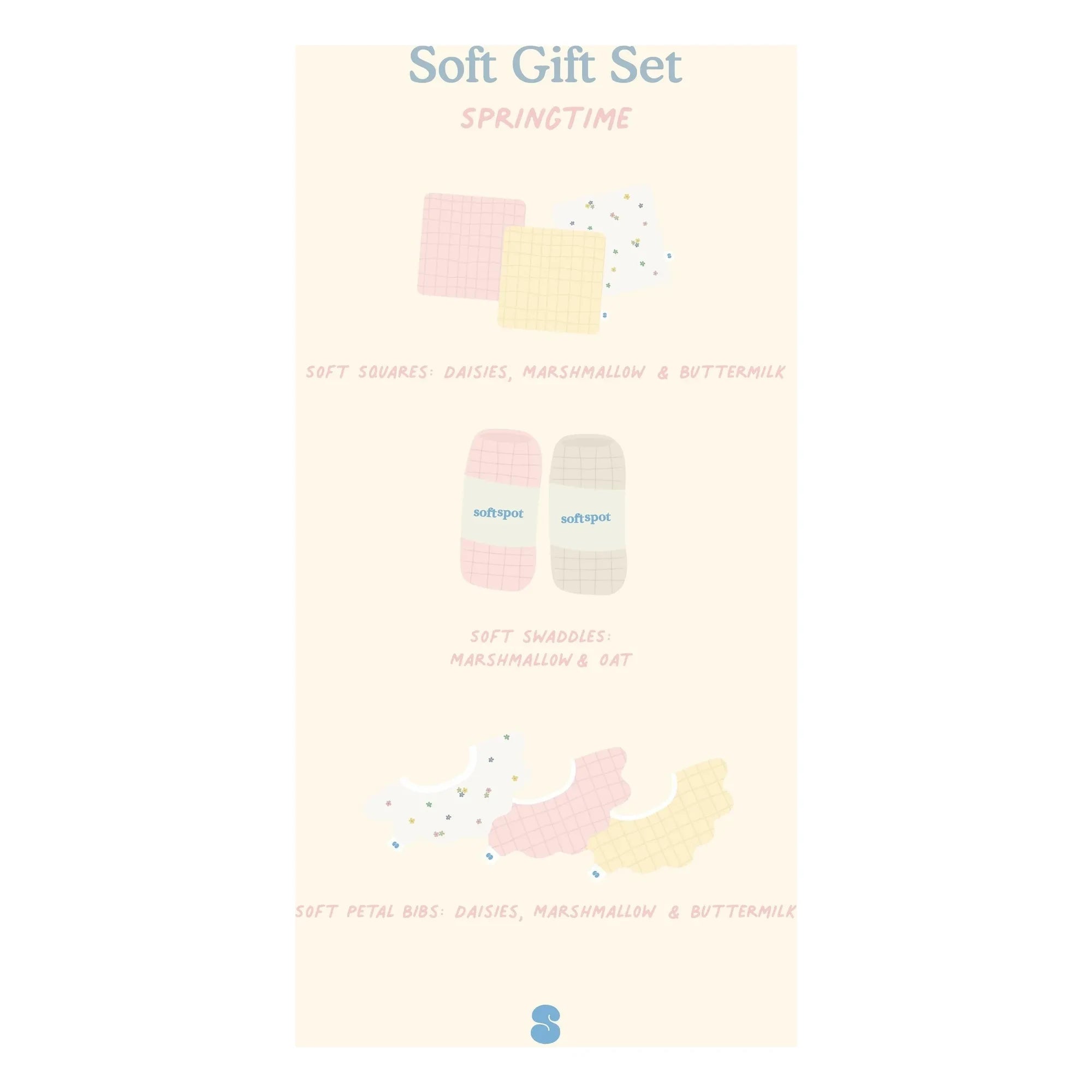 Soft Spot - Spring Birthday Gift Set | Ecru