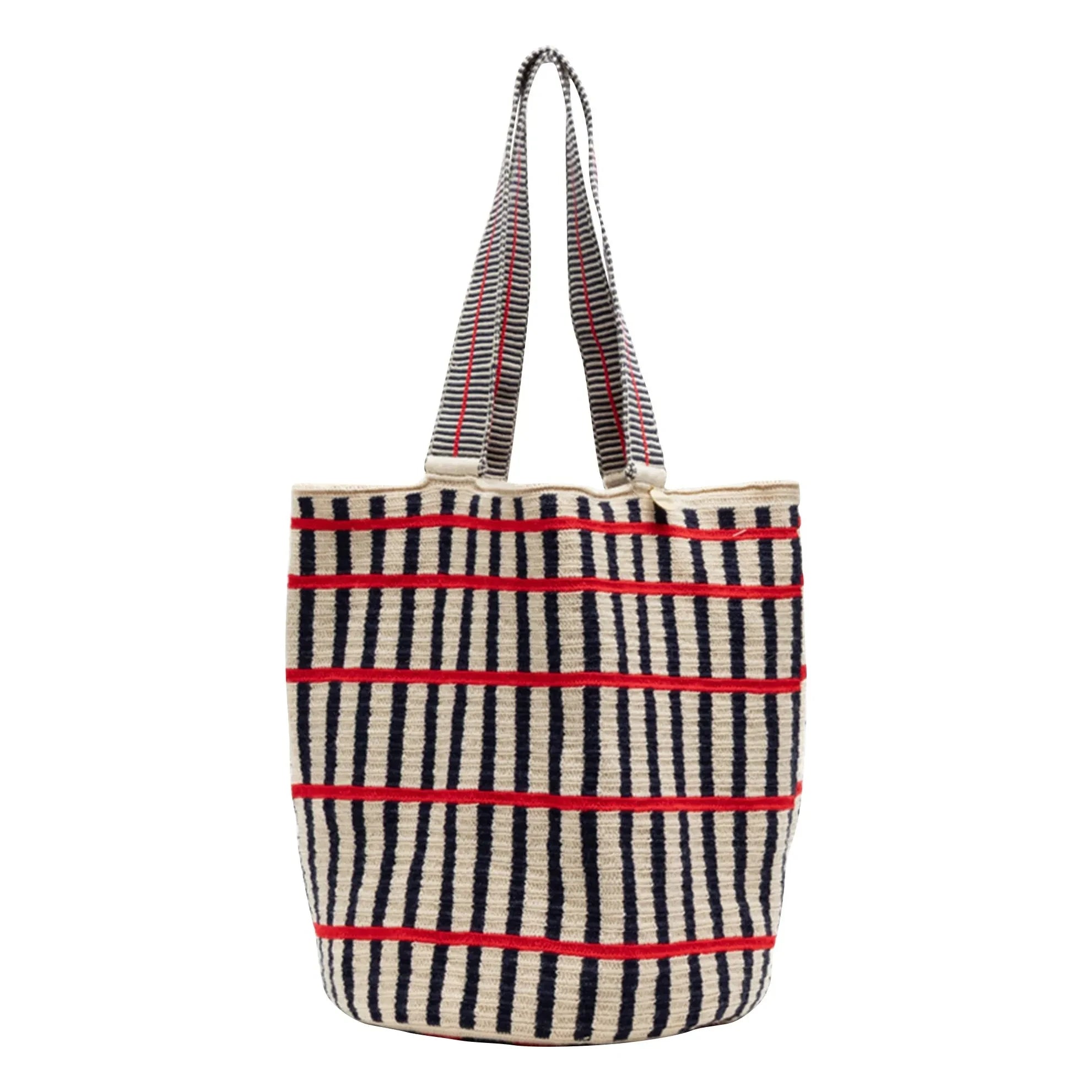 Guanabana - Cala Peacock Tote Bag | Navy Blue