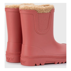 Igor - Verona Borrego Padded Rain Boots | Coral