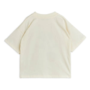 Mini Rodini - Doggies Organic Cotton T-Shirt | White
