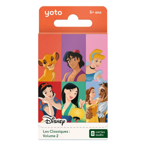 Yoto Player - Disney klasikleri cilt 2 kartları - 6'lı Paket
