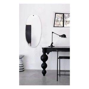 M Nuance - Pahlı Mirror - Textured Oval Shape 45x95cm