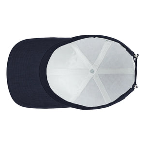 Varsity Headwear - Linen Hat | Navy Blue