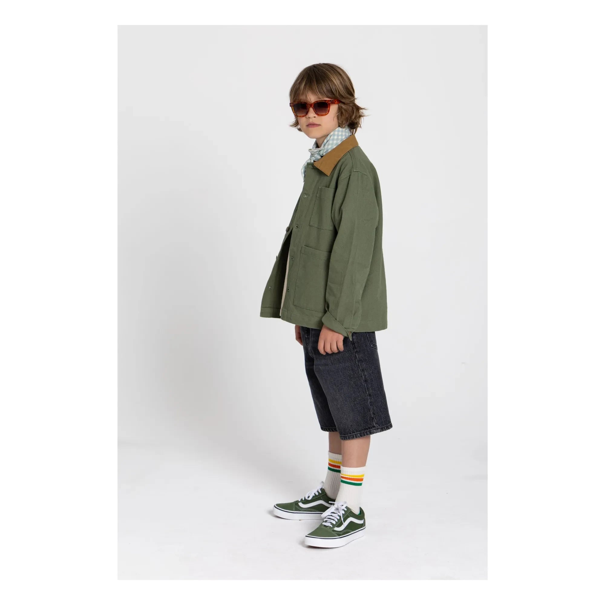 Hundred Pieces - Denim Bermuda Shorts Conrad | Denim Gray