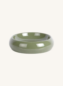 Present Time - Cadiz Metal Bowl | Green