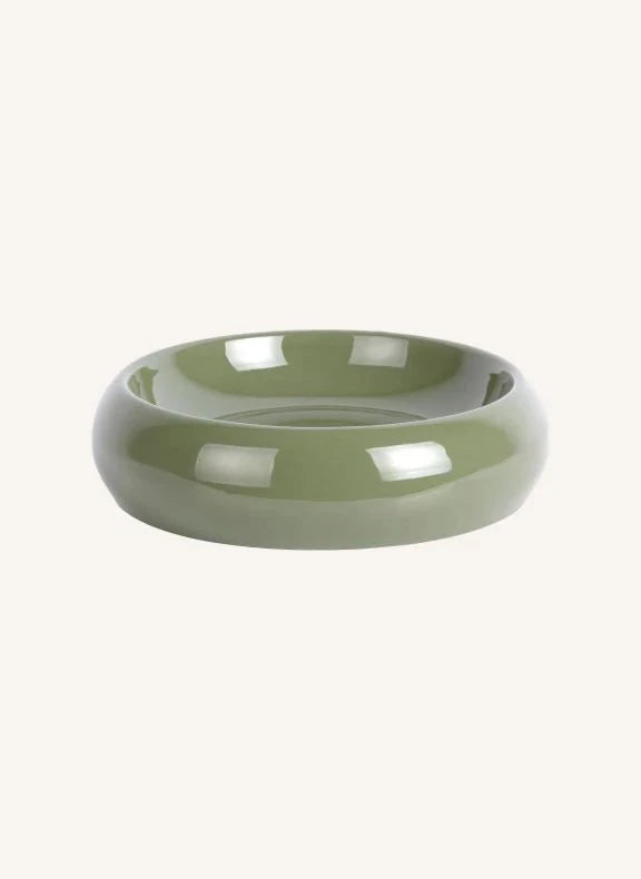 Present Time - Cadiz Metal Bowl | Green