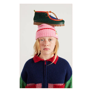 Bobo Choses - Wallabee Sherpa Tarzı Derby Ayakkabılar - Bobo Choses x Camper | Yeşil
