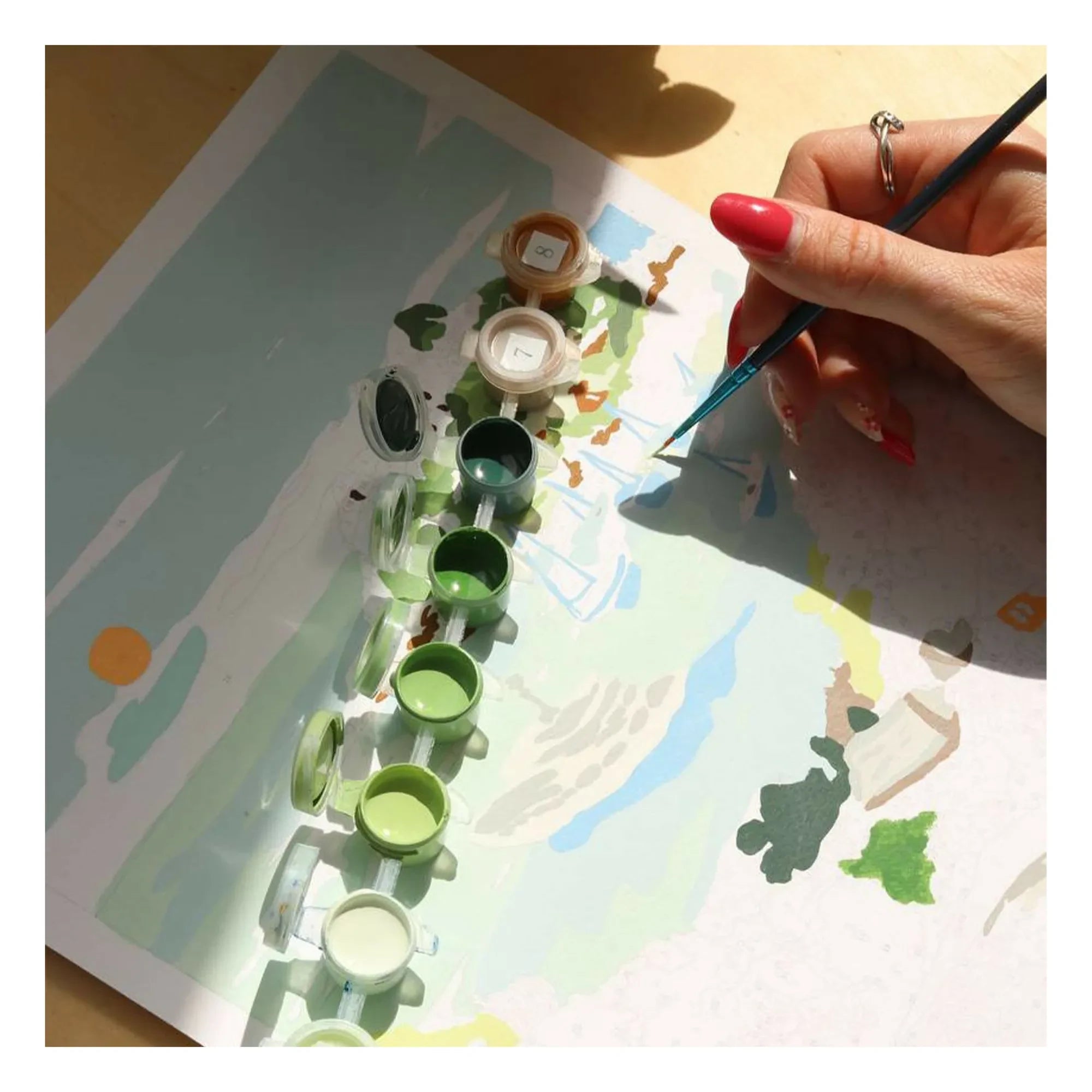La Petite Épicerie - Numbered Paint Set - Balade dans les Calanques by Sabina Fenn