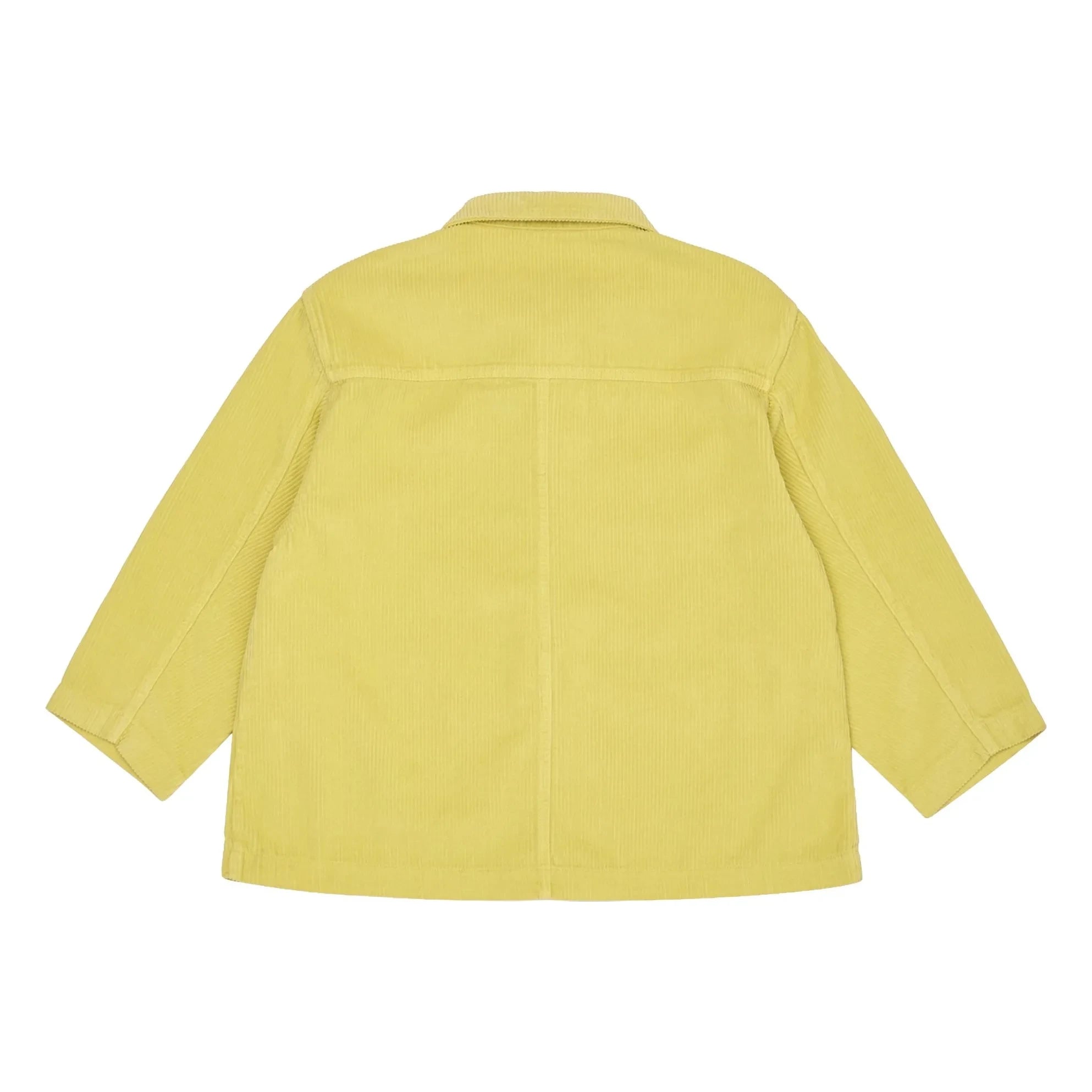 Main Story - Organic Cotton Velvet Overshirt | Yellow
