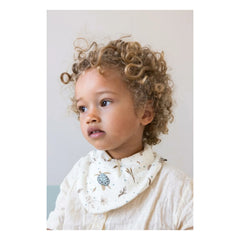 Cam Cam - Sea Garden Bandana Bibs - Set of 2 | Blue
