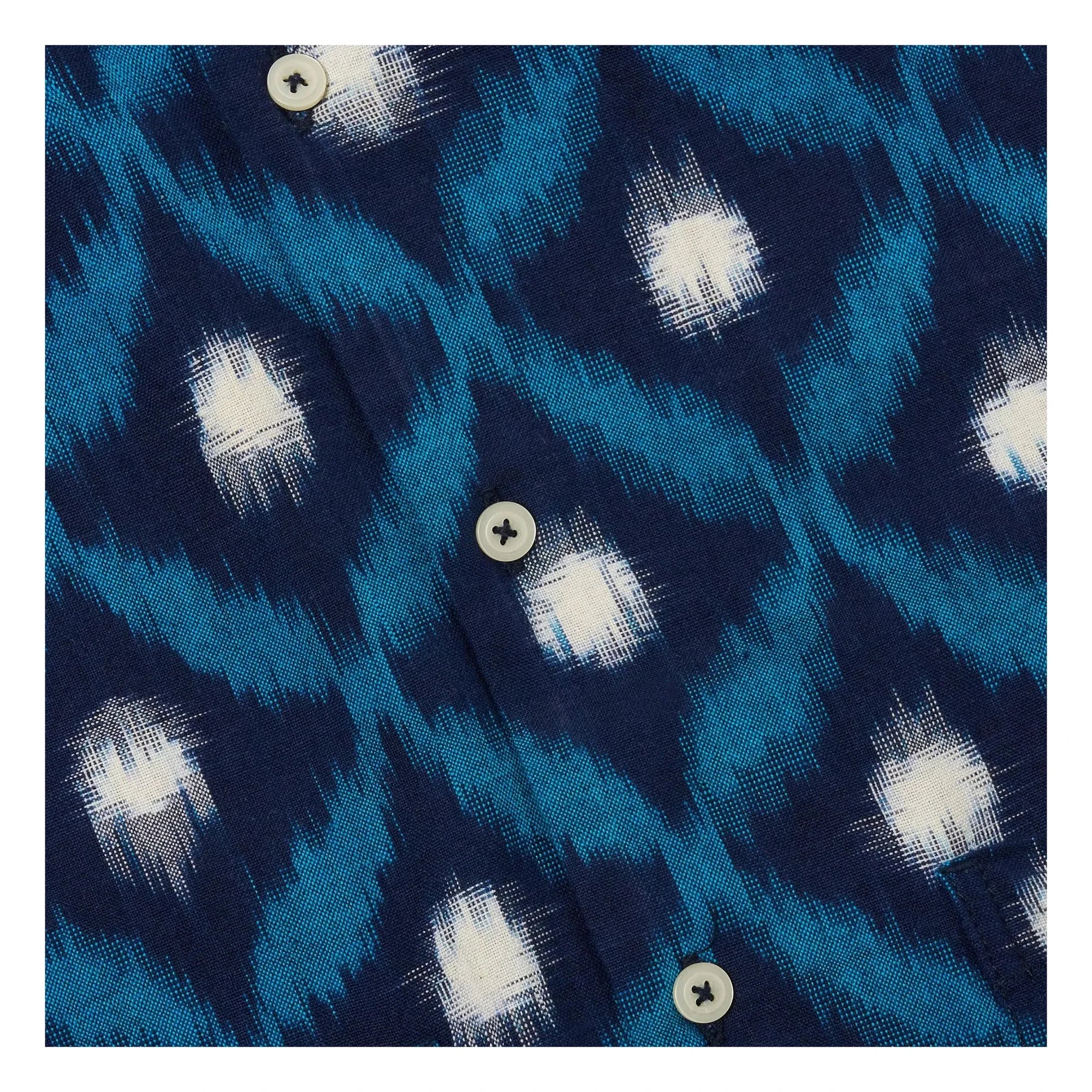 Universal Works - Chemise Deck Diamond | Dark Blue