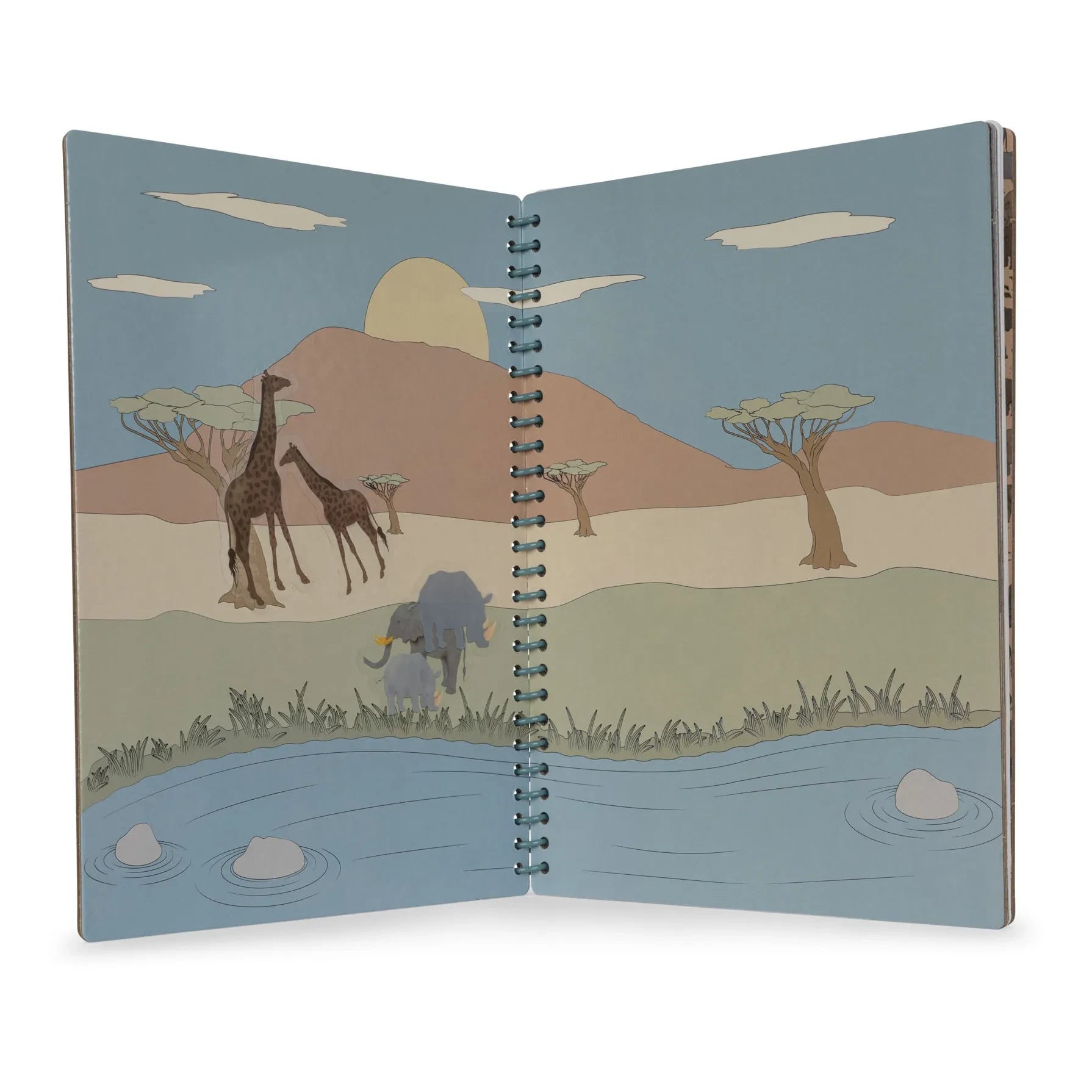 Konges Sløjd - Sticker Book | Blue