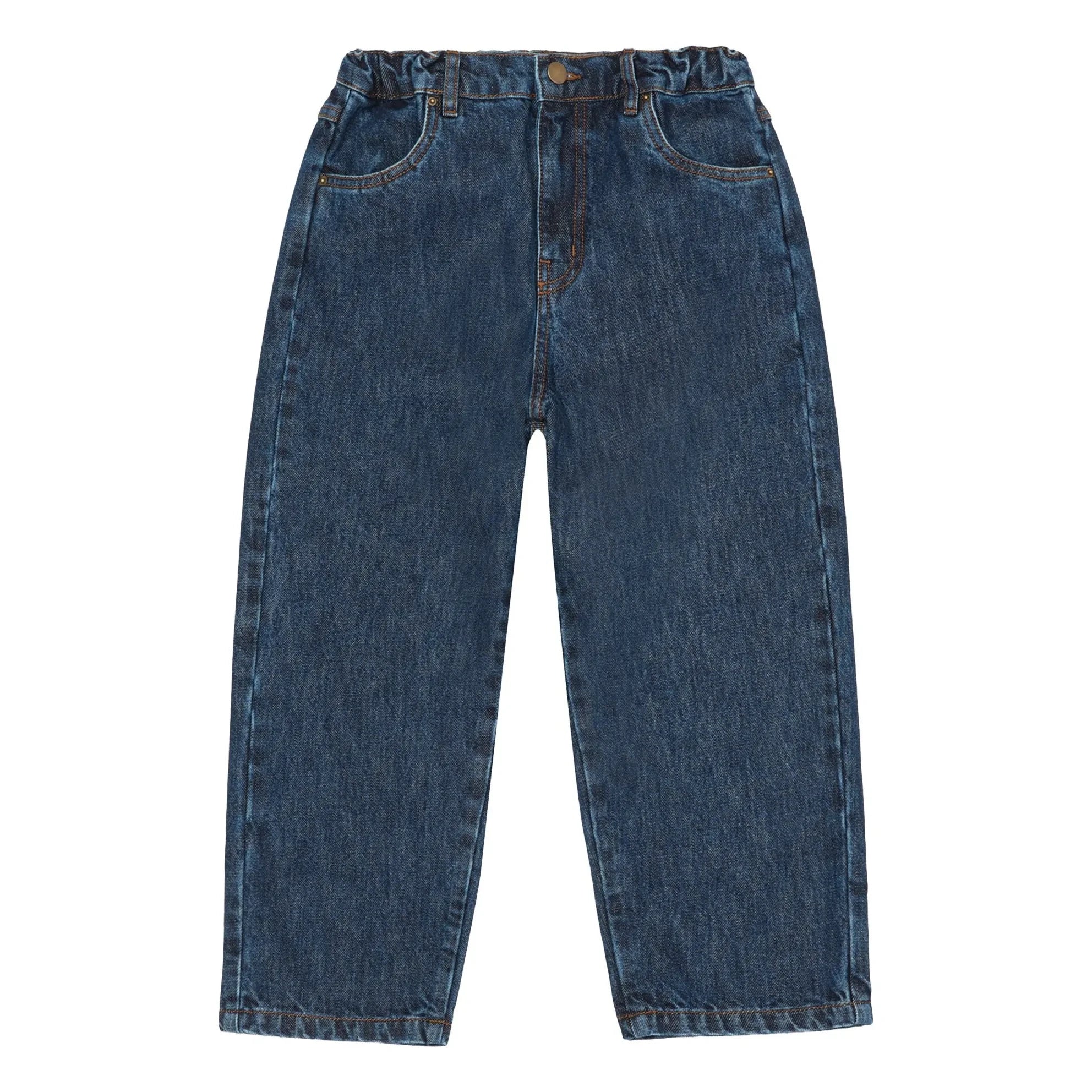 Main Story - Straight Cut Organic Cotton Jeans | Dark Blue