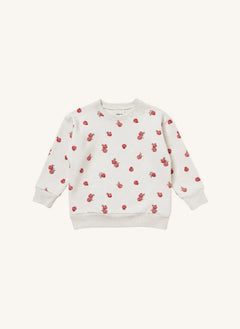 Studio Bohème - Bart Grenades Organic Cotton Sweatshirt | Ecru