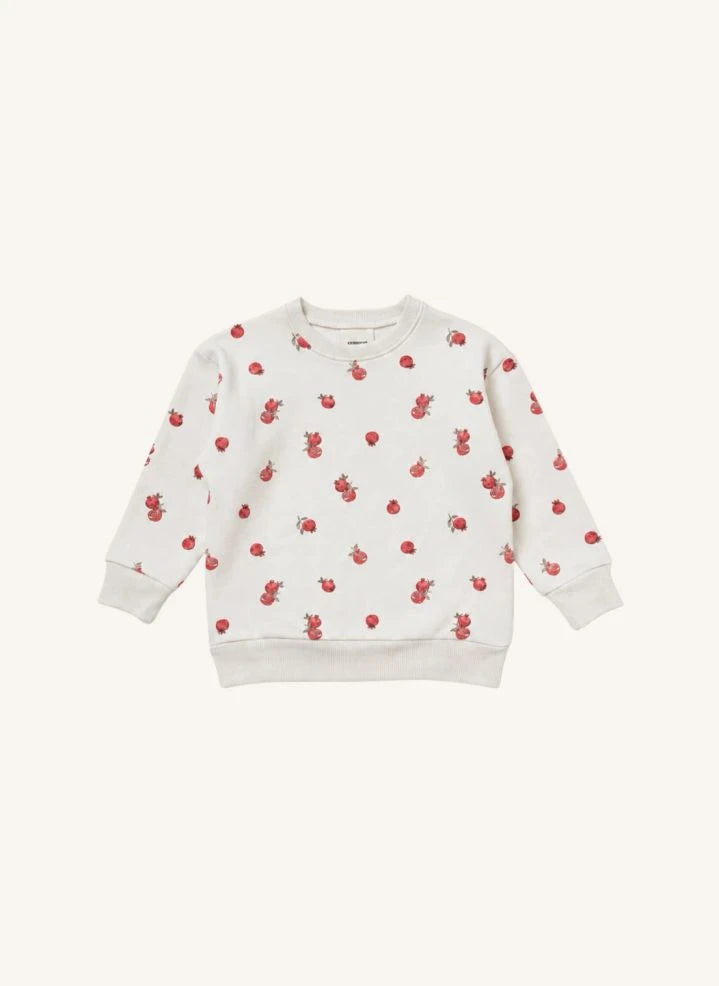 Studio Bohème - Bart Grenades Organic Cotton Sweatshirt | Ecru