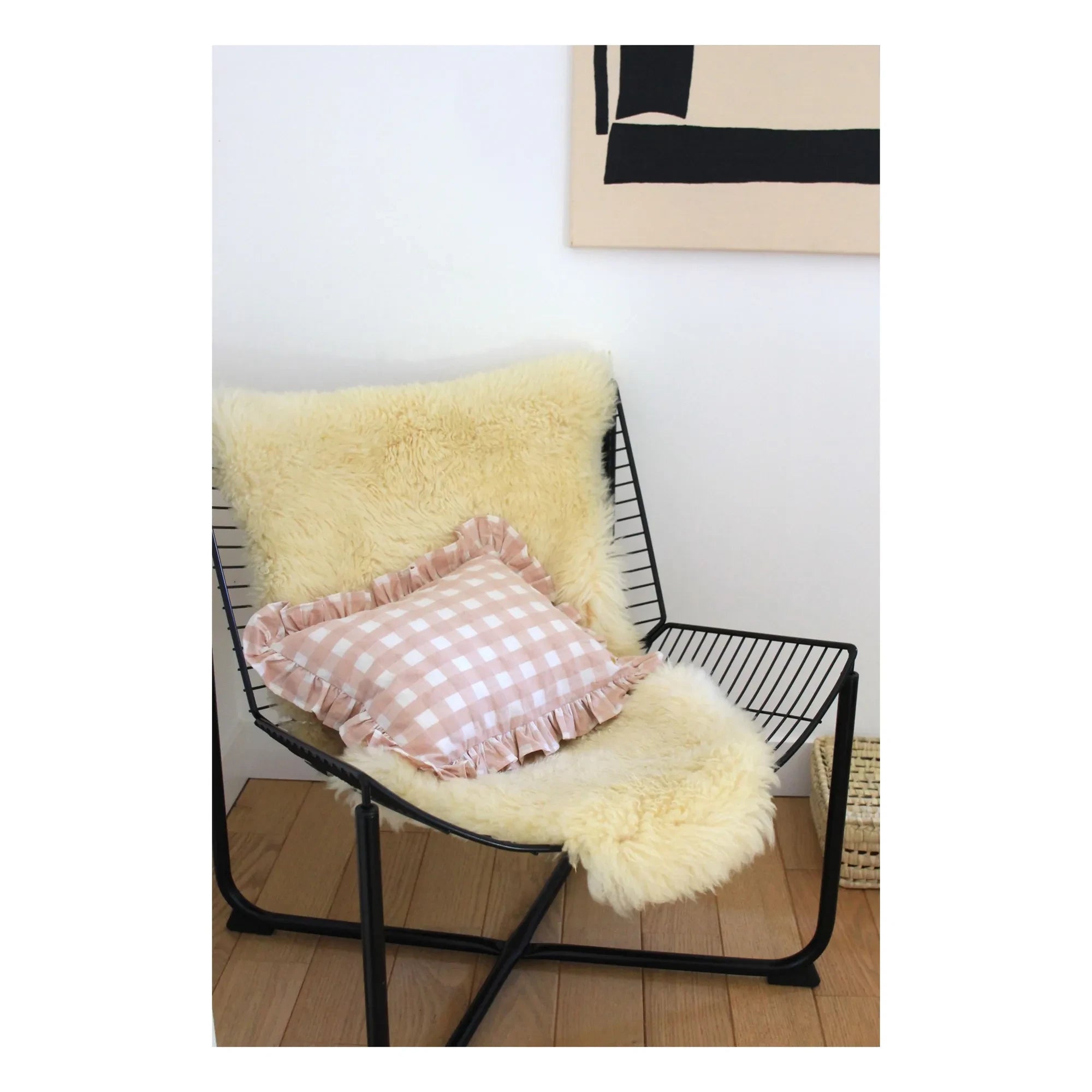 Barnabé aime le café - Steering Wheel Cover | Light Pink