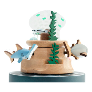 Wooderful Life - Fish Wooden Music Box