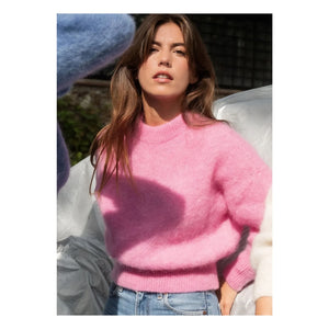 Surprise Paris - Jane Super Kid Mohair Sweater | Pink