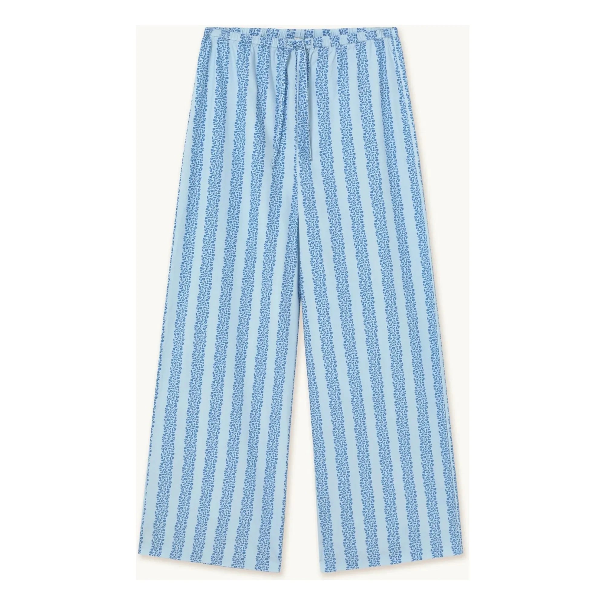 The Tiny Big Sister - Floral Pants | Blue