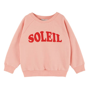 Emile et Ida - Organic Cotton Sweat Soleil | Pink