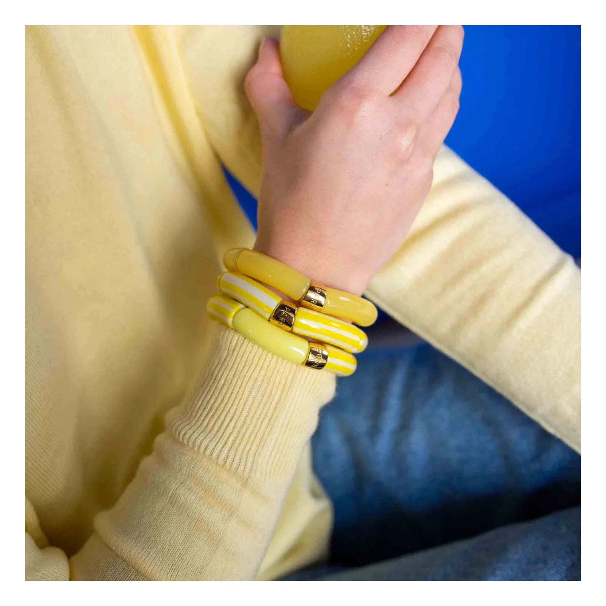 Parabaya - Riviera Amarelo 3 Bracelets | Yellow
