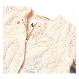 Molo - Holley Butterflies Recycled Fiber Jacket | Ivory