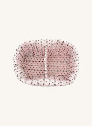 Editions Aimable - Paolo rectangular storage basket | Dragée Pink Gazlı