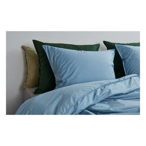 Suite 702 - Organic Percale Duvet Cover | Light blue