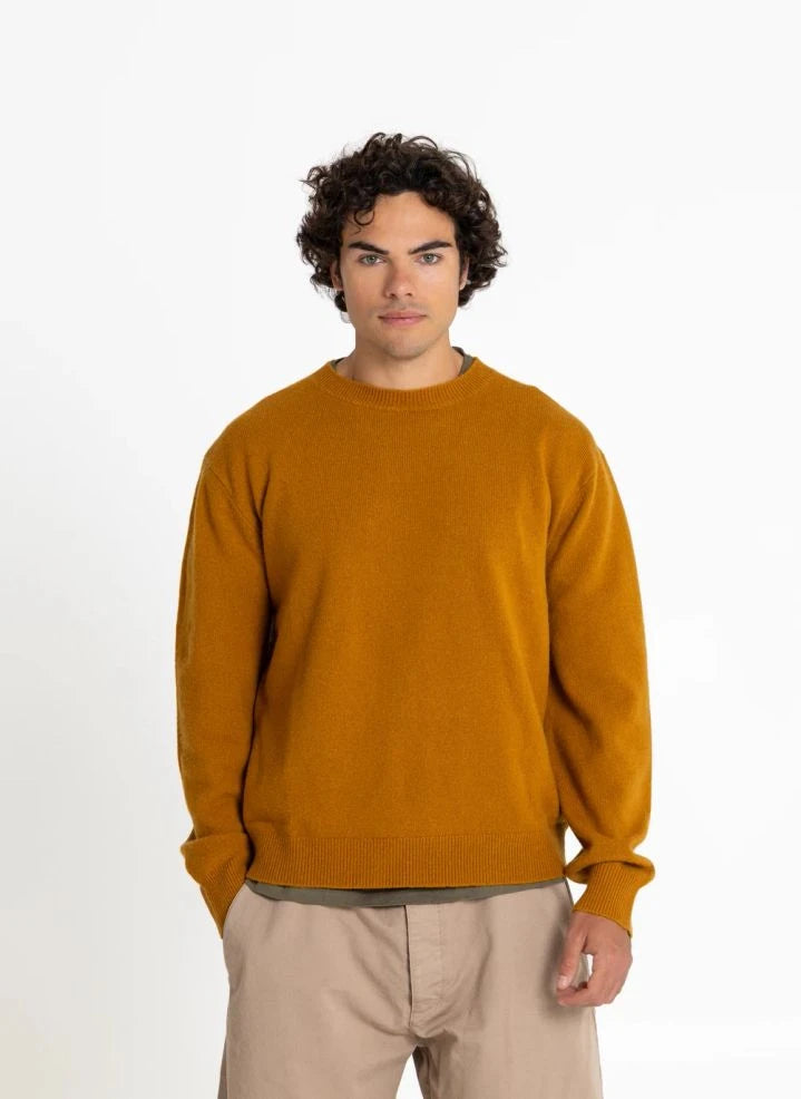Smallable Man - Mozart Merino Wool Sweater | Mustard