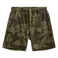 Anerkjendt - Short Akjan Frotte | Dark green
