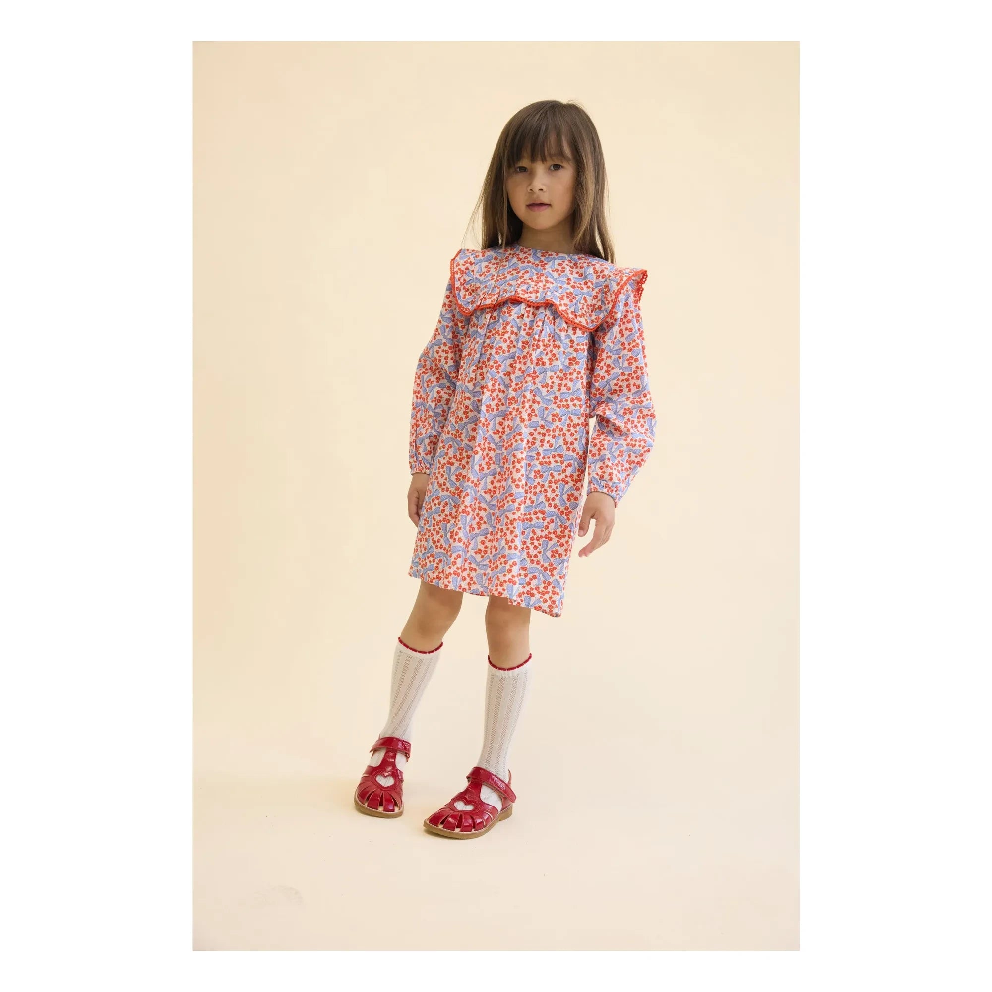 Flöss - Debbie Fleurie Dress | Red