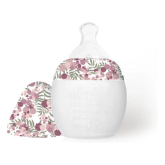 Elhée - Mimosa Field Medical Silicone Baby Bottle and Physiological Pacifier - Elhée x Liberty | Pink
