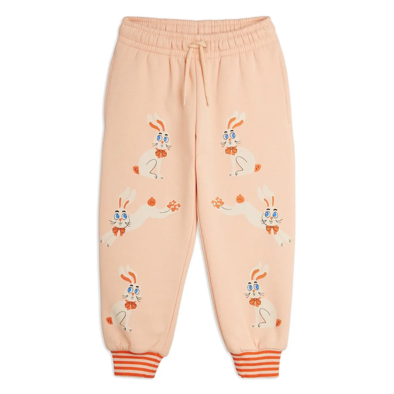 Mini Rodini - Tavşanlı Organik Pamuklu Jogger | Pembe