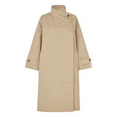 Lollys Laundry - Russi Cotton Trench Coat | Beige